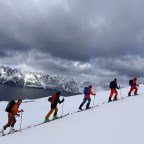 Skiing the Arctic Circle